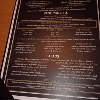 Chop Block Grill - Menu - Steakhouses Near Me - Brooksville, Florida