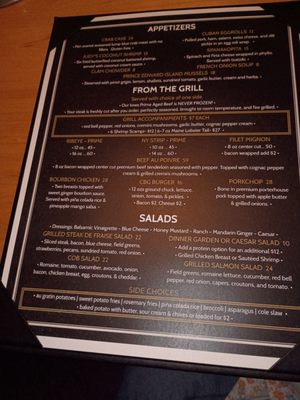 Menu photo 2 Chop Block Grill Brooksville, FL