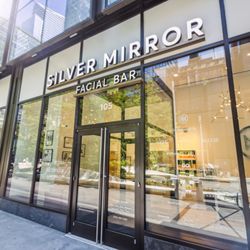Silver Mirror Facial Bar - Manhattan West