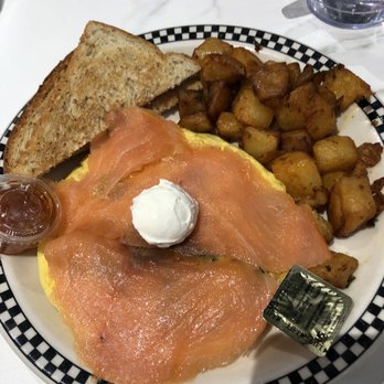 Upstreet - Salmon Omelete - Breakfast & Brunch Near Me - Pittsburgh, Pennsylvania Upstreet - Salmon Omelete - Breakfast & Brunch Near Me - Pittsburgh, Pennsylvania
