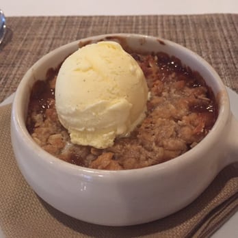 Elements - Apple crisp a la mode - Asian Fusion Near Me - Chapel Hill, North Carolina
