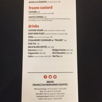 Bruxie - Menu 8/2017 - Breakfast & Brunch Near Me - Brea, California Bruxie - Menu 8/2017 - Breakfast & Brunch Near Me - Brea, California