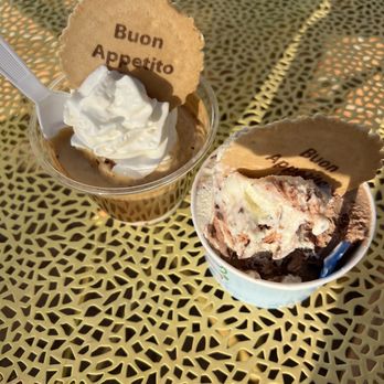 Caffe Italia - a cup of ice cream and a cup of dessert - Coffee & Tea Near Me - Deer Park, New York