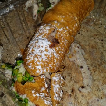 Maciano's Pizza & Pastaria - This is a $4.99 dessert. This is how it looked delivered - Pizza Near Me - Aurora, Illinois