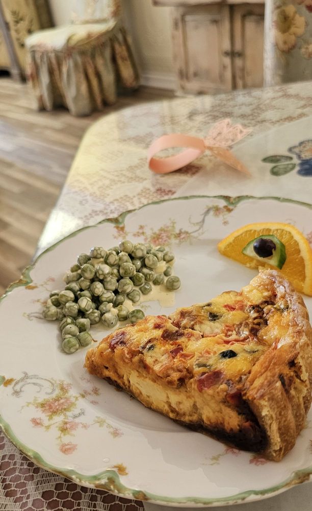 Food from Lady B's Tea Parlour