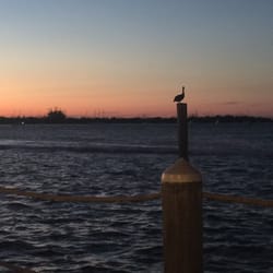 The Galleon Resort - Sunset from tiki bar