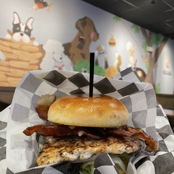 Dawg Park - Lemongrass Grilled Chicken Sandwich - Hot Dogs Near Me - Glenview, Illinois