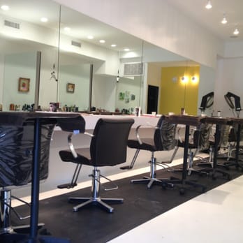 Studio 3 - Styling chairs where you can see the other side in the mirrors - Hair Extensions Near Me - Houston, Texas