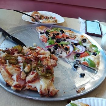 Premier Brick Oven Pizza - Our half and half pizza. Must try both - Pizza Near Me - Madera, California Premier Brick Oven Pizza - Our half and half pizza. Must try both - Pizza Near Me - Madera, California