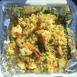 Delicious Shrimp Fried Rice with 5 Jumbo Shrimps Delicious Shrimp Fried Rice with 5 Jumbo Shrimps