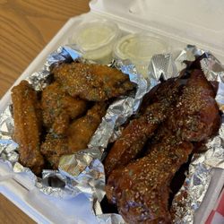 CJF Lucid Creations - Pineapple Crush Wings and Raspberry Pepper Wings