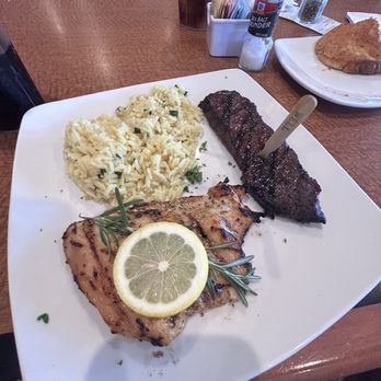 Sizzler - Steak, chicken and rice pilaf - Seafood Near Me - Los Angeles, California