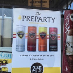 Eddies Liquor Jr Market - Best vodka in a can !!