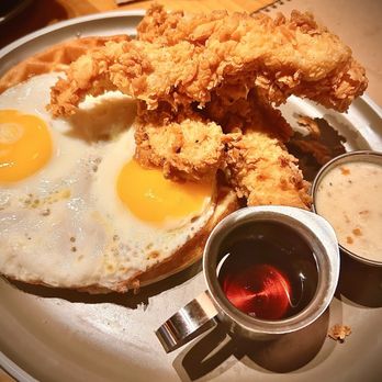 Whiskey Cake Kitchen & Bar - Chicken and Waffels - New American Near Me - Katy, Texas