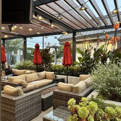Great outdoor lounge area