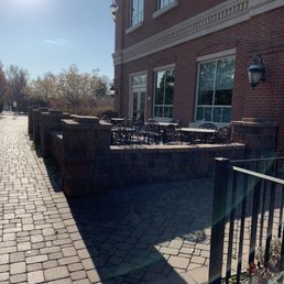 Outdoor dining area