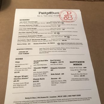 Patty & Bun - Burgers Near Me - London, XGL Patty & Bun - Burgers Near Me - London, XGL