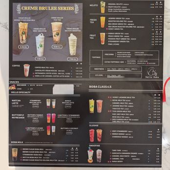 Hello Boba - Menu (August 2024) - Bubble Tea Near Me - El Monte, California Hello Boba - Menu (August 2024) - Bubble Tea Near Me - El Monte, California