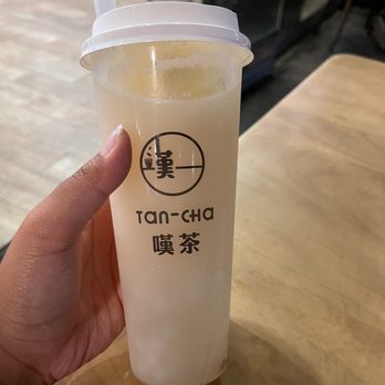 Tan-Cha - yellow yakult w/ yakult popping boba and lychee jelly - Bubble Tea Near Me - Los Angeles, California Tan-Cha - yellow yakult w/ yakult popping boba and lychee jelly - Bubble Tea Near Me - Los Angeles, California