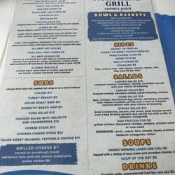Northend Grill - Lunch menu