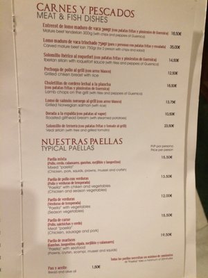 Menu photo 2 La Traviata Madrid, M