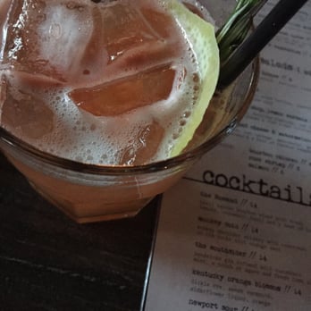 Bosscat Kitchen & Libations - Bosscat cocktail: perfectly balanced, made with high-end Basil Hayden's...try it! - New American Near Me - Irvine, California