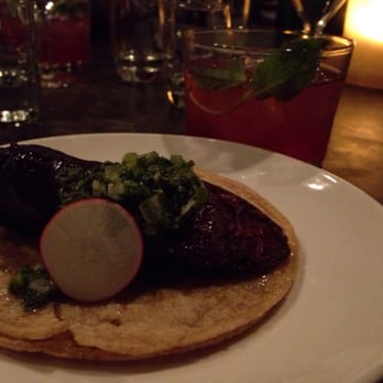 Delicia - Spanish style blood sausage taco - Latin American Near Me - Indianapolis, Indiana Delicia - Spanish style blood sausage taco - Latin American Near Me - Indianapolis, Indiana
