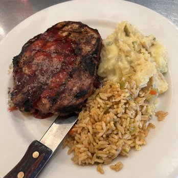 Rathskeller Bistro - Rice was meh, wouldn't get the rice again - New American Near Me - Fredericksburg, Texas
