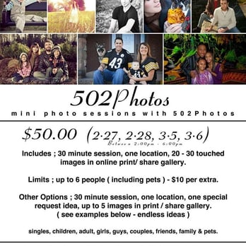 502 Photos - A couple times a year, 502 Photos will have unbeatable specials such as this! - Event Photography Near Me 502 Photos - A couple times a year, 502 Photos will have unbeatable specials such as this! - Event Photography Near Me