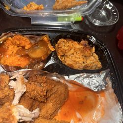 The most disgusting Mac an cheese I've even had ..bland chicken for $20