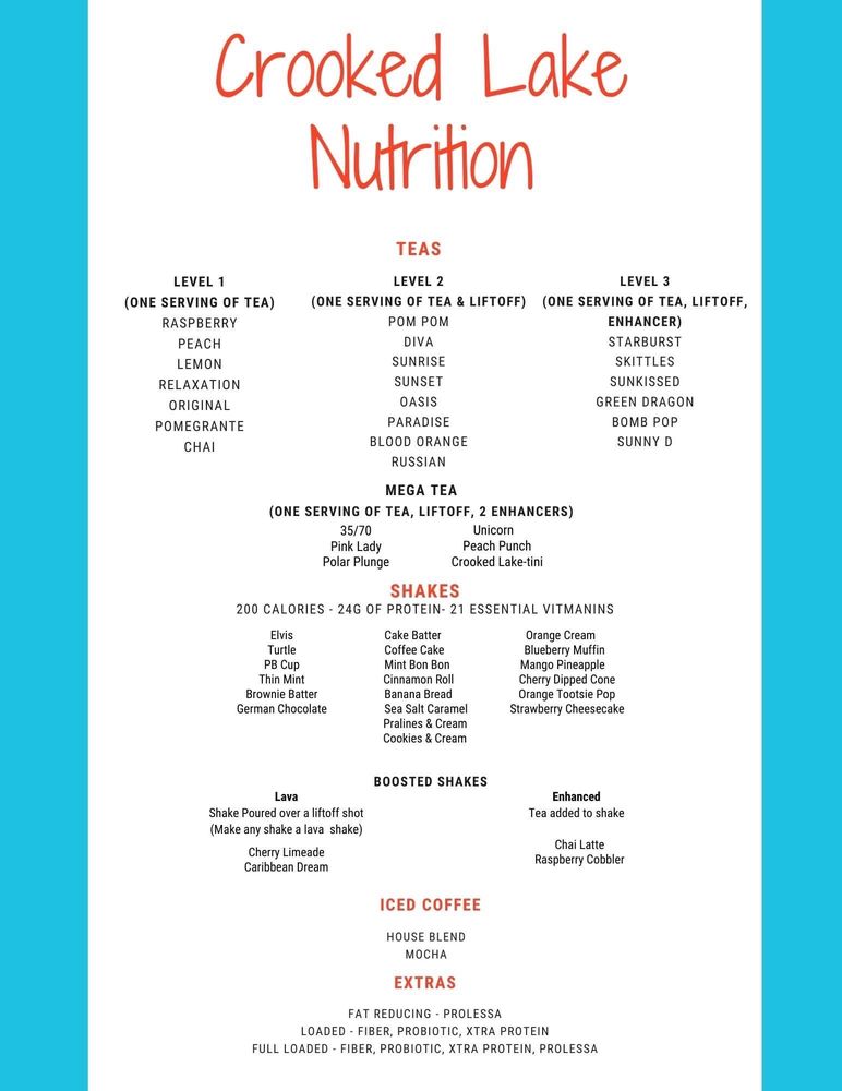 Crooked Lake Nutrition Logo