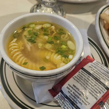 Mel's Drive-In - Bowl of chicken soup, great flavor, a bit oily but overall delicious - Diners Near Me - San Francisco, California Mel's Drive-In - Bowl of chicken soup, great flavor, a bit oily but overall delicious - Diners Near Me - San Francisco, California