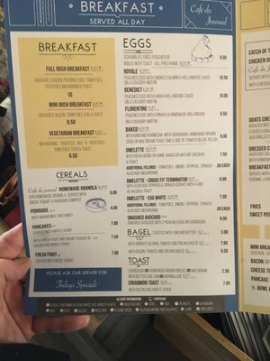 Menu photo 1 Cafe du Journal Monkstown, D