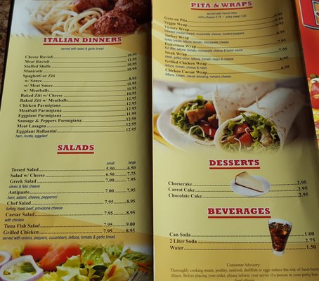 Menu photo 1 Bella Pizza South Windsor, CT