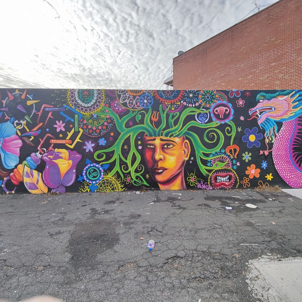 Welling Court Mural Project - Public Art Near Me - Astoria, New York