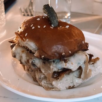 La Cave - PETIT RACLETTE BURGER - French Near Me - Charleston, South Carolina La Cave - PETIT RACLETTE BURGER - French Near Me - Charleston, South Carolina