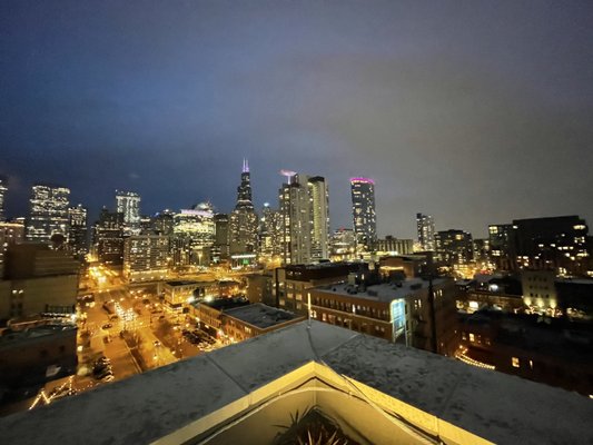 Rooftop at Nobu Hotel Chicago by null