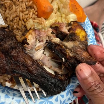 Jam Rock BBQ Jerk - Overcooked chicken - Barbeque Near Me - Naperville, Illinois Jam Rock BBQ Jerk - Overcooked chicken - Barbeque Near Me - Naperville, Illinois