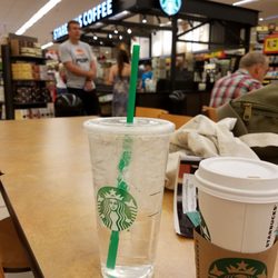 Starbucks - My 28 cent glass of water.