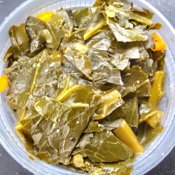 Winnies Takeout - Side of Collard Greens. Have some other vegetables mixed in. Really Good flavor. - Pasta Shops Near Me - Amityville, New York