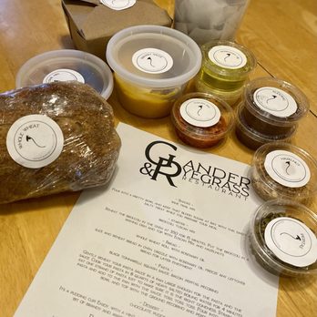 Gander & Ryegrass - Take home Meal kit - Italian Near Me - Spokane, Washington