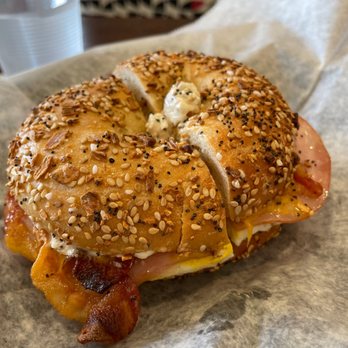 Bruegger's Bagels - Farmhouse Sandwich - Bagels Near Me - Irvine, California Bruegger's Bagels - Farmhouse Sandwich - Bagels Near Me - Irvine, California