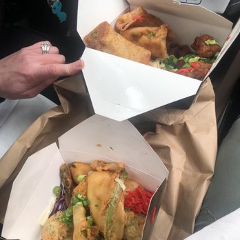 Koya Kitchen - Tempura vegetables, shrimp Rangoon, and chicken karage. - Sushi Bars Near Me - Welches, Oregon Koya Kitchen - Tempura vegetables, shrimp Rangoon, and chicken karage. - Sushi Bars Near Me - Welches, Oregon