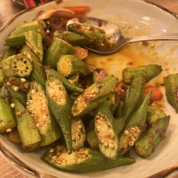 Mamak - Sambal Okra Very flavorful and simple. - Malaysian Near Me - Doraville, Georgia Mamak - Sambal Okra Very flavorful and simple. - Malaysian Near Me - Doraville, Georgia