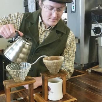 TipTop - Pour over coffee done by the cashier. ..leads to dropped food orders and poor kitchen flow. - Coffee & Tea Near Me - Thomas, West Virginia TipTop - Pour over coffee done by the cashier. ..leads to dropped food orders and poor kitchen flow. - Coffee & Tea Near Me - Thomas, West Virginia