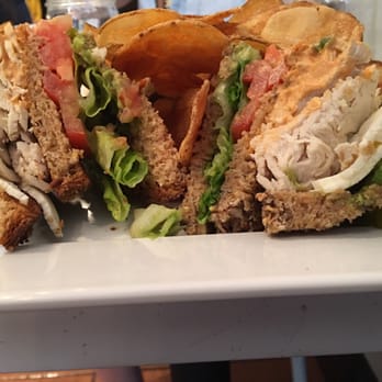 Miles Table - Turkey and Avocado Club...they forgot the bacon though - American Near Me - Philadelphia, Pennsylvania Miles Table - Turkey and Avocado Club...they forgot the bacon though - American Near Me - Philadelphia, Pennsylvania