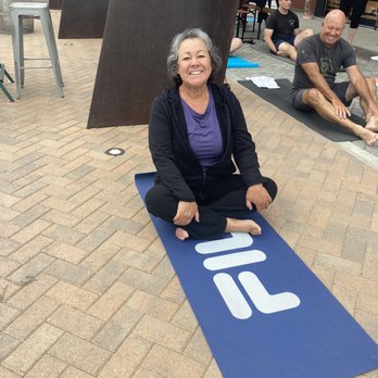 CorePower Yoga - Point Loma - Me waiting for class to start. - Yoga Near Me - San Diego, California