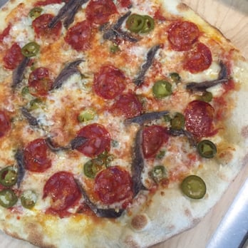 Teigfabrik - Salsiccia mit Sardellen und Jalapenos! - Pizza Near Me - Hamburg, HH