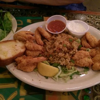 Evangeline Café - Shrimp Dinner. - Cajun/Creole Near Me - Austin, Texas