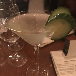 Cucumber martini Cucumber martini